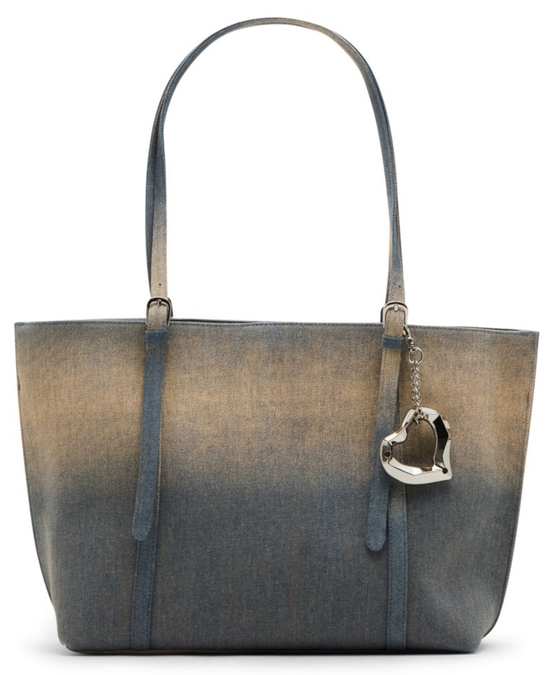 Slouchy Denim Tote Handbag