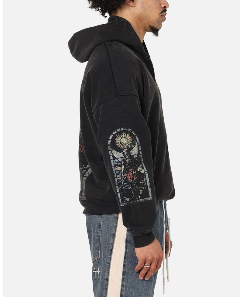 Men"s Kingdomcome Boxy Zip Hoodie