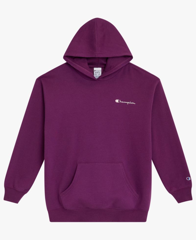 Girls' 4-16 Bow Graphic Hooded Sweatshirt