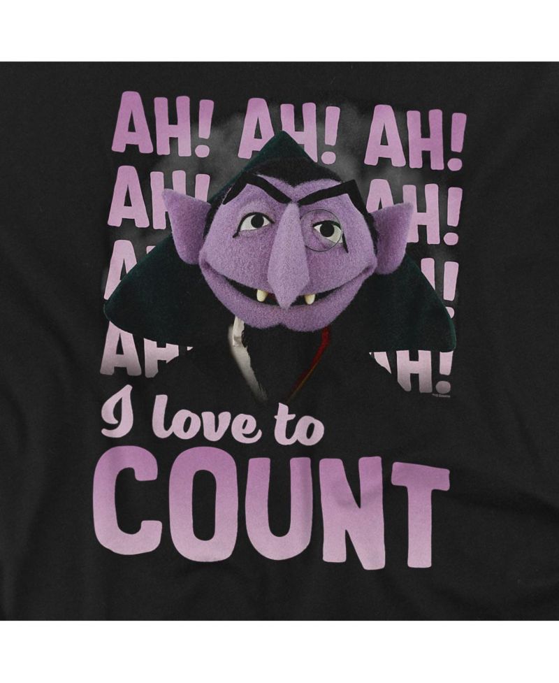 Men's The Count Ah Graphic Crewneck Sweatshirt