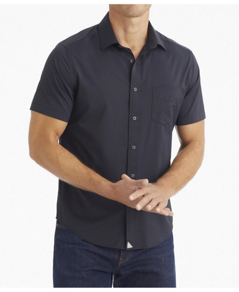 Men's Slim Fit Performance Short-Sleeve Gironde Shirt