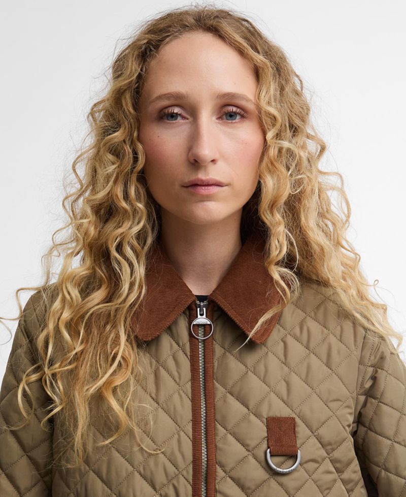 Women's Aylesby Quilted Front-Zipper Jacket