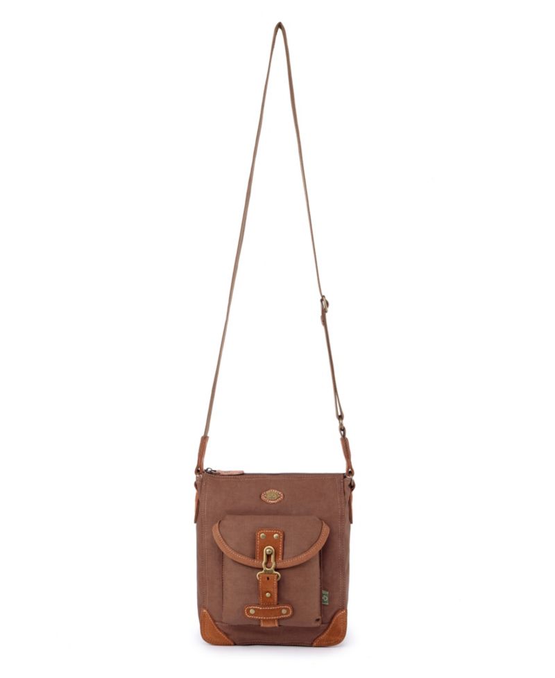 Dolphin Canvas Crossbody Bag