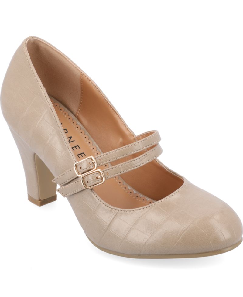Women's Windy Double Strap Mary Jane Pumps