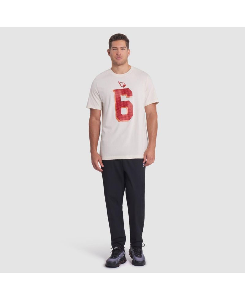 Men's James Conner Natural Arizona Cardinals 2025 Rivalries Collection Player Name & Number T-Shirt