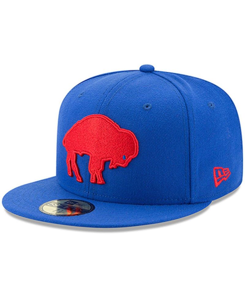 Men's NWE Bills Royal Classic NFL Omaha 59FIFTY Hatmenfit