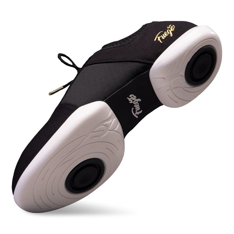 Men's Black Split-sole Sneaker