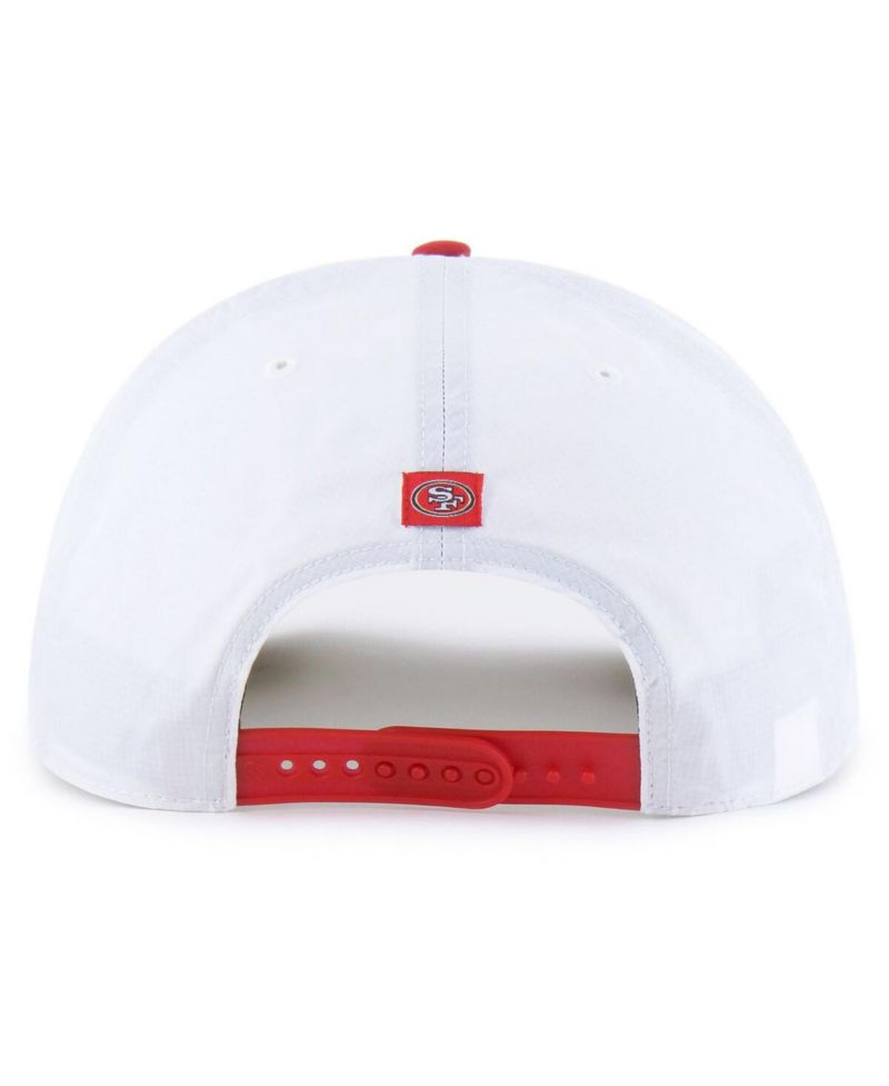 Men's White/Scarlet San Francisco 49ers Suburbia Hitch Two-Tone Adjustable Hat