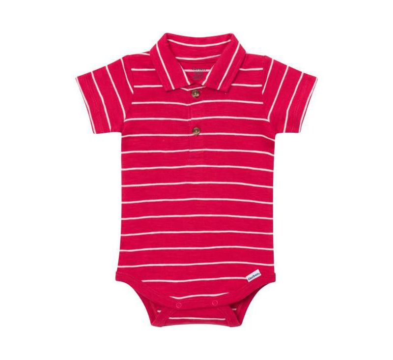 Baby Boys ( new born to 18 M ) polo Bodysuit Stripes