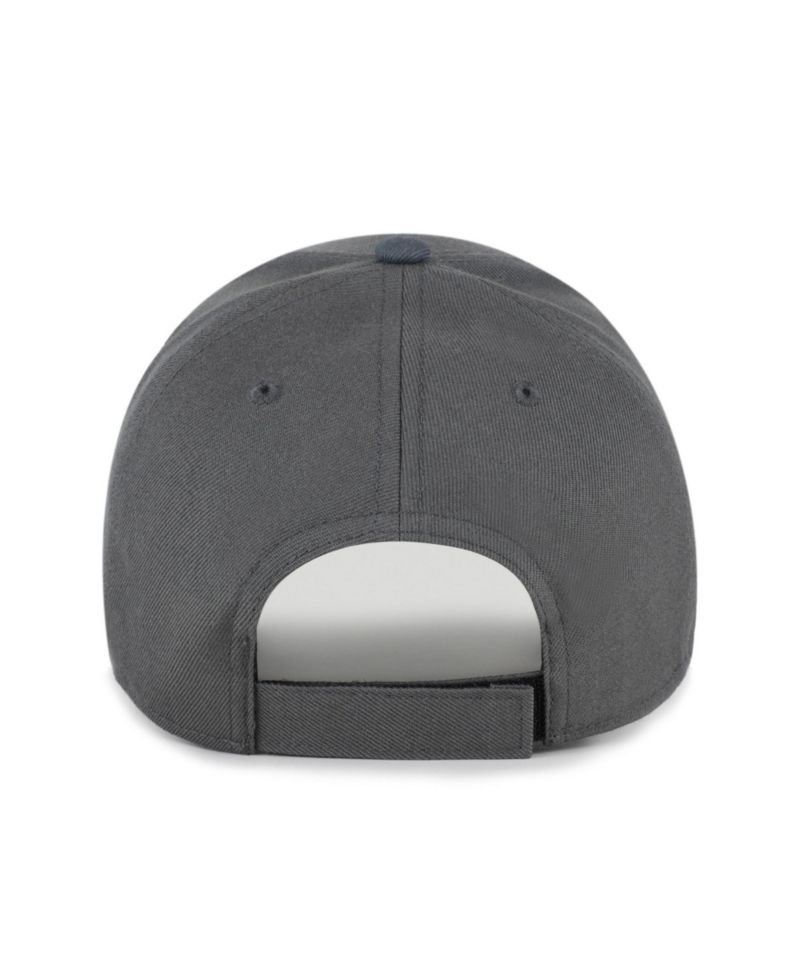 Men's Charcoal Tampa Bay Buccaneers Split Block MVP Adjustable Hat