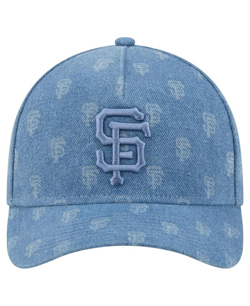 Men's and Women's Denim San Francisco Giants A-Frame 9FORTY Adjustable Hat