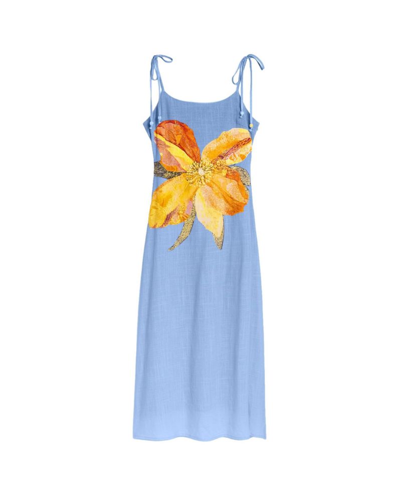 Women's Printed Long Dress
