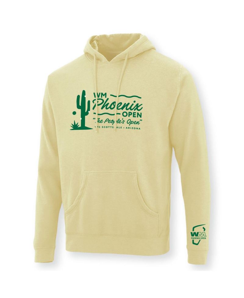 Men's Yellow 2024 WM Phoenix Open Seabrooke Pullover Hoodie