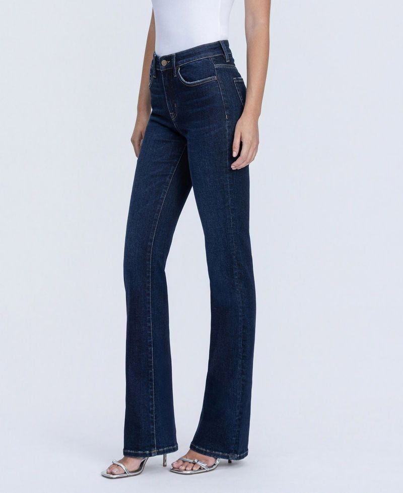 Women's High Rise Full Length Bootcut Jeans