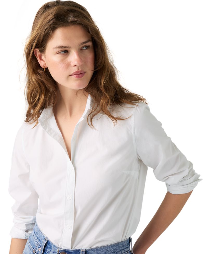 Women's Carlile Classic Poplin Long-Sleeve Shirt