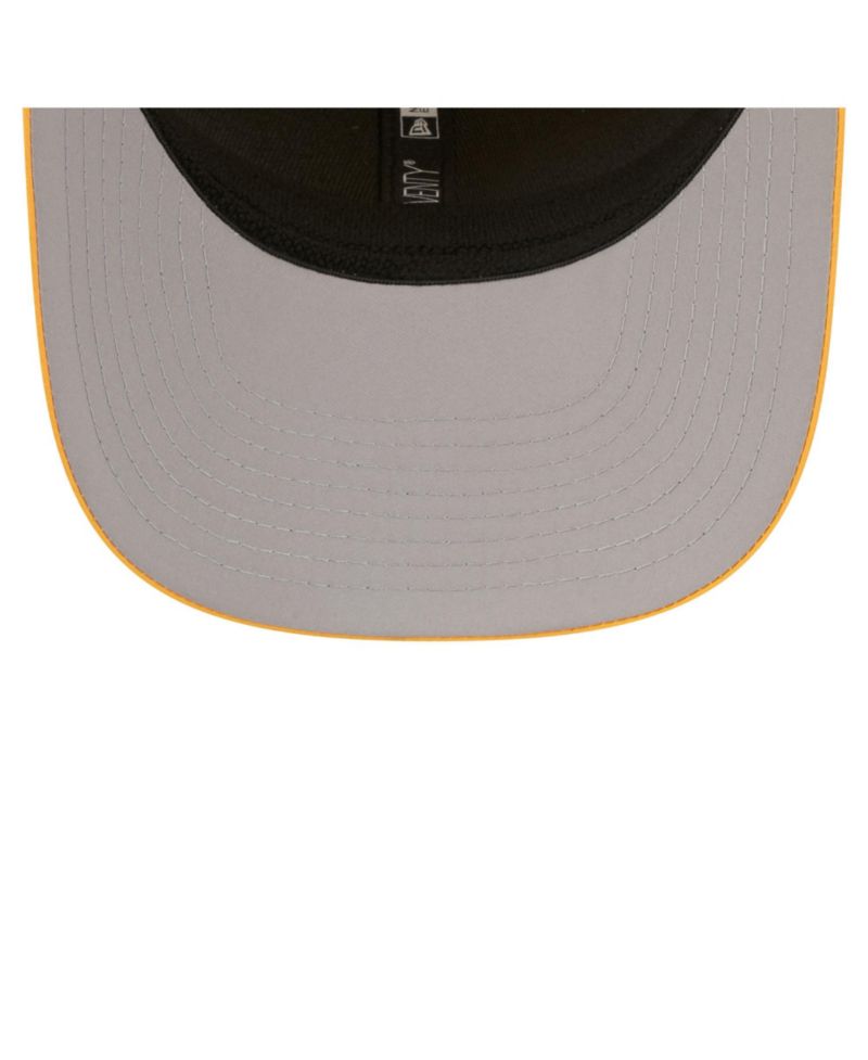 Men's Gold Green Bay Packers Micro Badge 9SEVENTY Adjustable Hat
