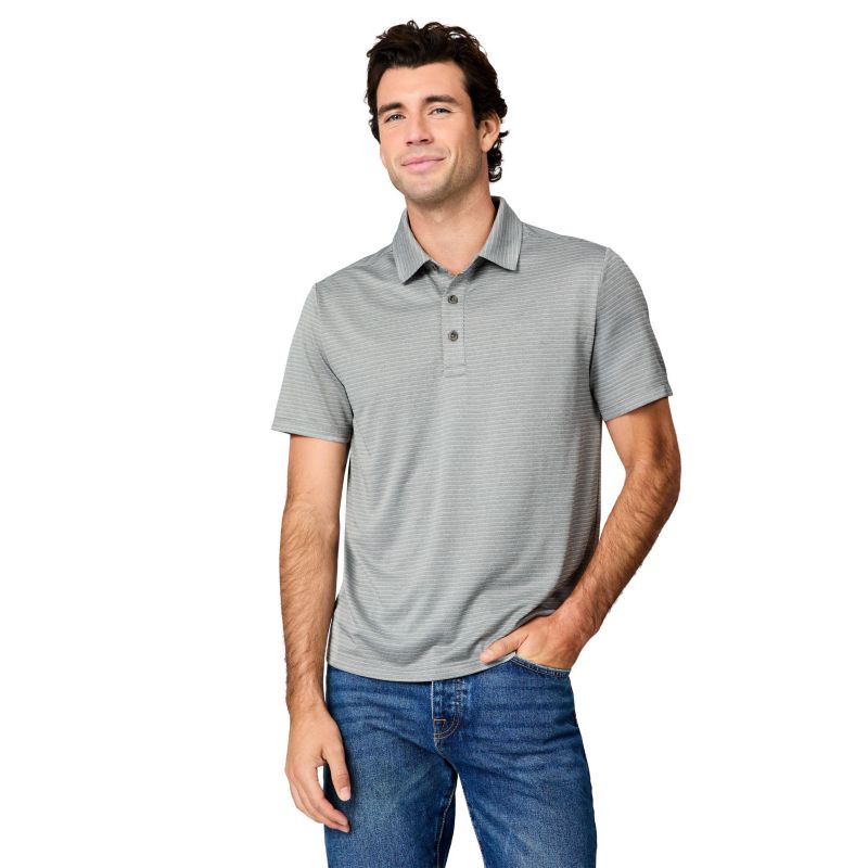 Men's Tech Jacquard Polo Shirt