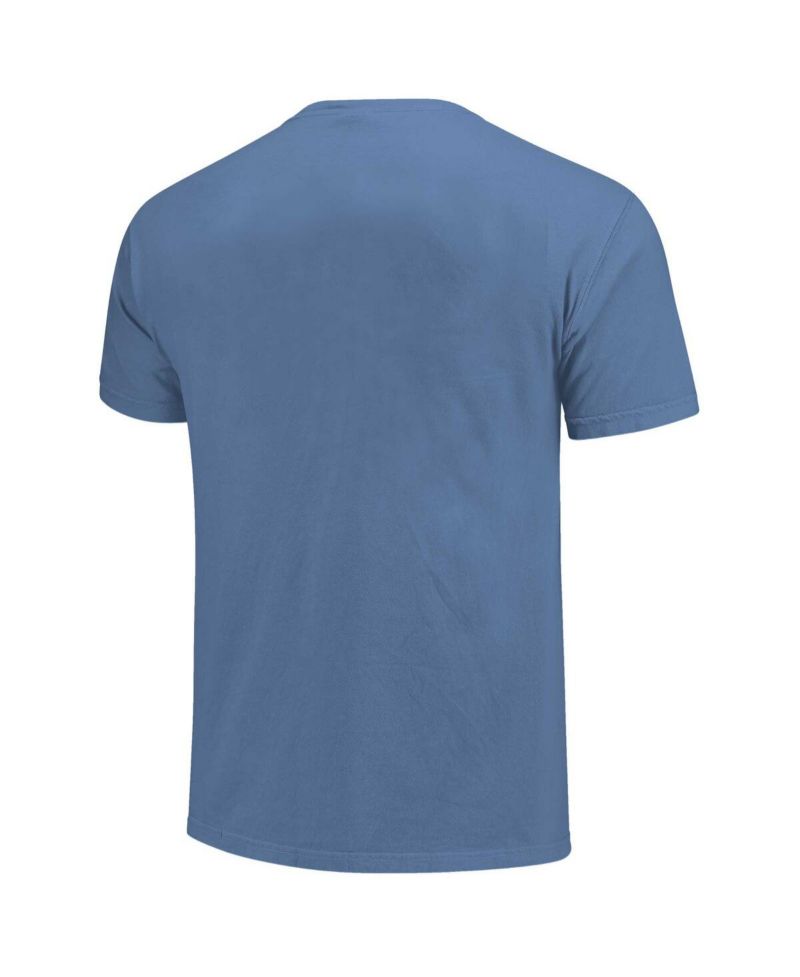 Men's and Women's Blue Arkansas Razorbacks Comfort Colors Fashion Color Arch T-Shirt