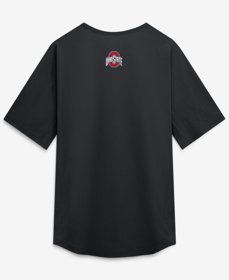 Men's Black Ohio State Buckeyes Golf Club Shirt