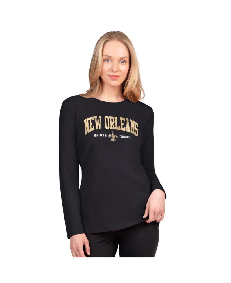Women's Black New Orleans Saints Best Play Long Sleeve T-Shirt