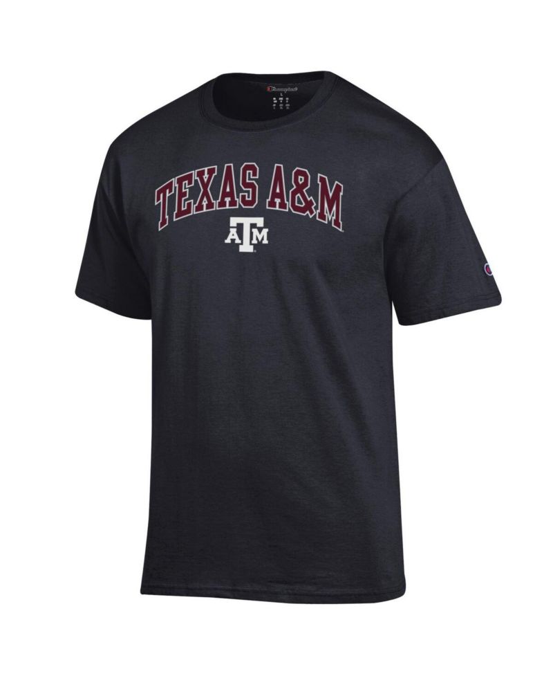 Men's Maroon Texas A & M Aggies Arched Logo T-Shirt
