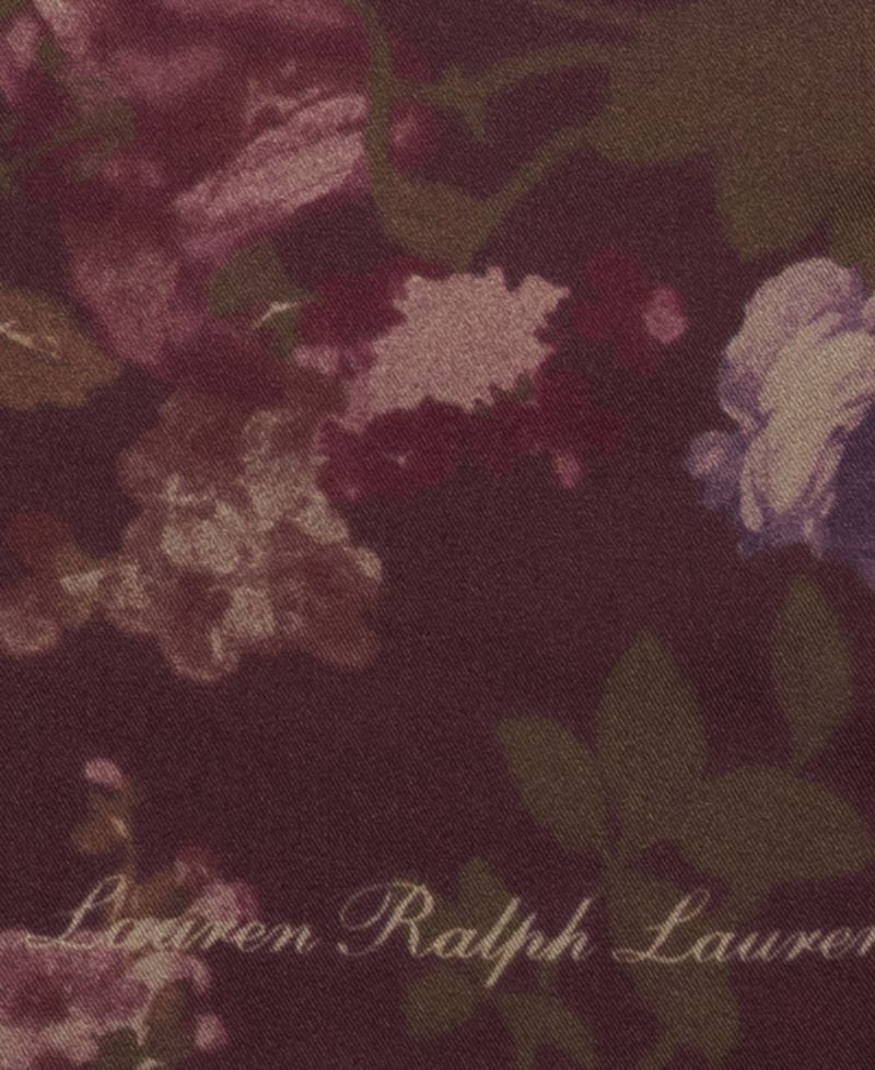 Floral Small Square Scarf