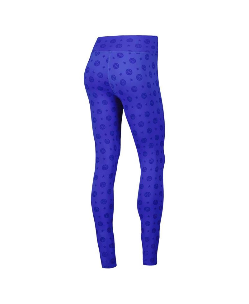 Women's Royal Chicago Cubs Tonal Leggings