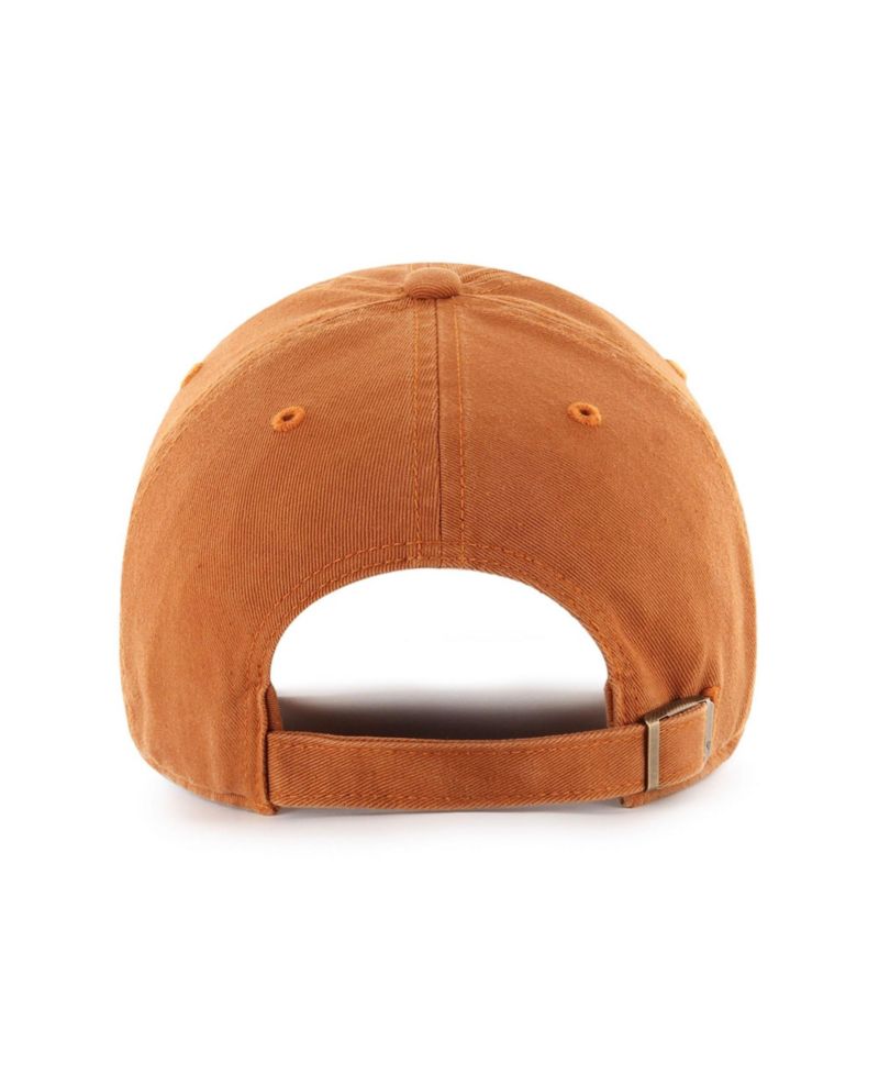 Men's Orange New York Knicks Color Pack Clean Up Adjustable Hat