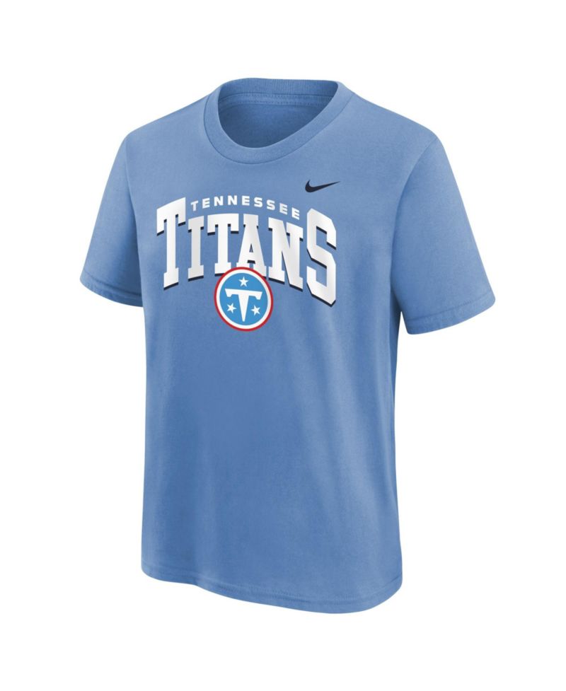 Big Boys and Girls Light Blue Tennessee Titans Edge Enforcer T-Shirt
