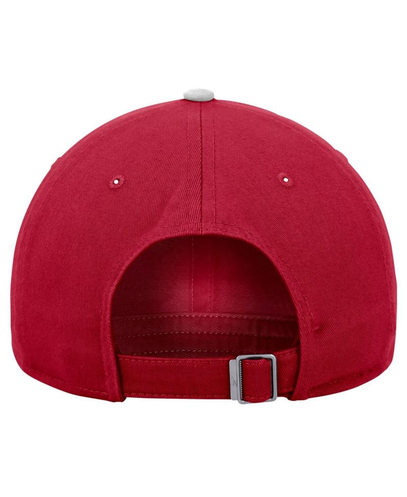 Men's Crimson Washington State Cougars Color Block Club Adjustable Hat