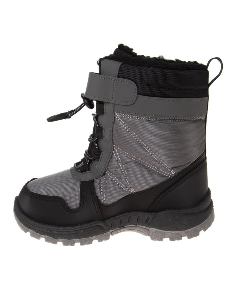Big Boys Snow Boots ( 1 to 13 ) Waterproof Insulated Winter Thermal Durable Cold Weather Ready (Toddler/ Kid)