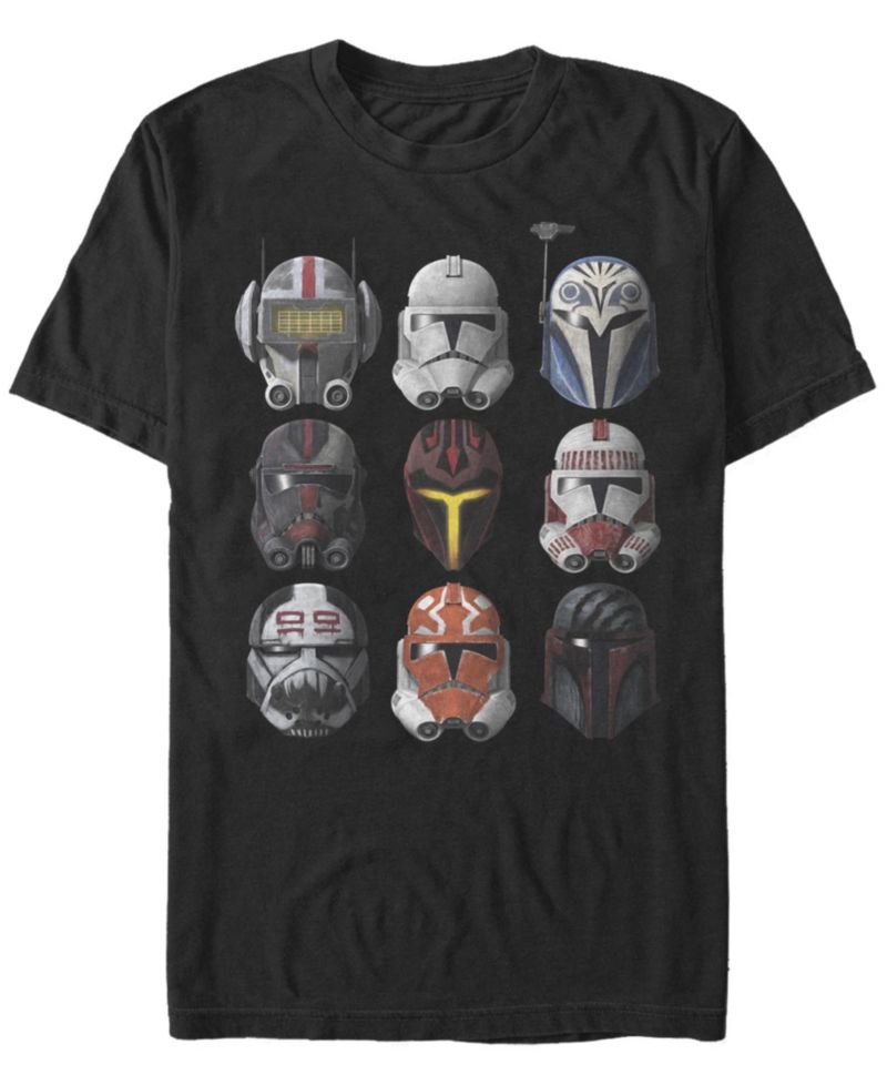 Men's Clone Helmets Short Sleeve Crew T-shirt