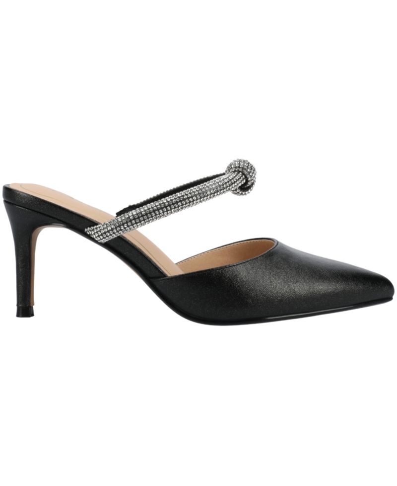 Women's Lunna Rhinestone Knot Slip-On Dress Pumps