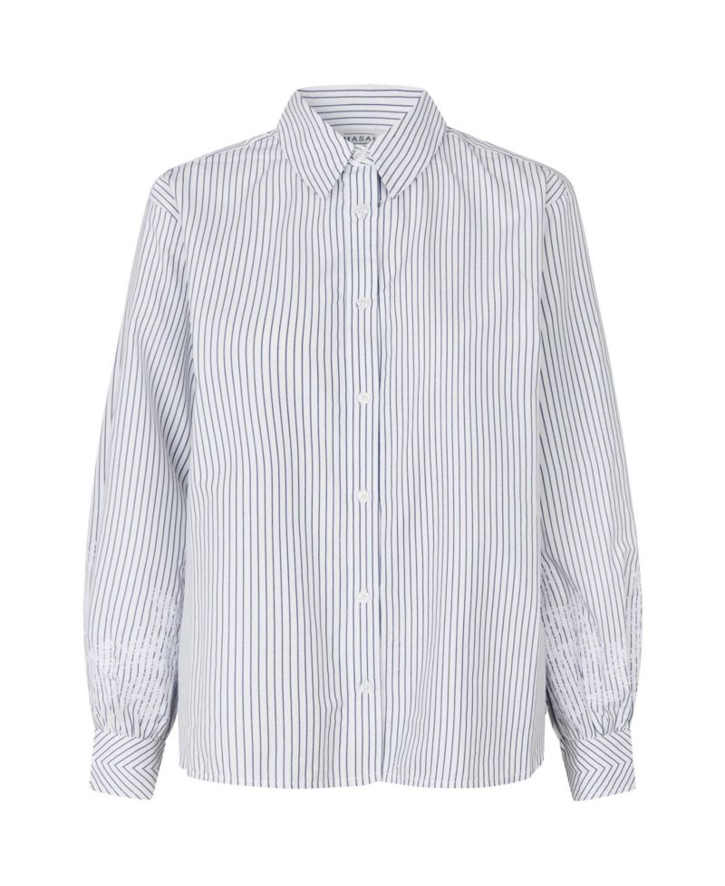 Women's MaIsavora Long-Sleeve Striped Button-Down Shirt