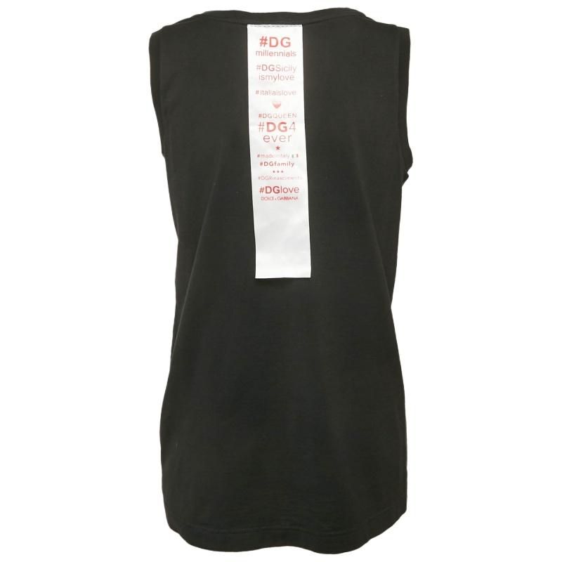 Women's Printed Jersey Millennials Sleeveless T-Shirt