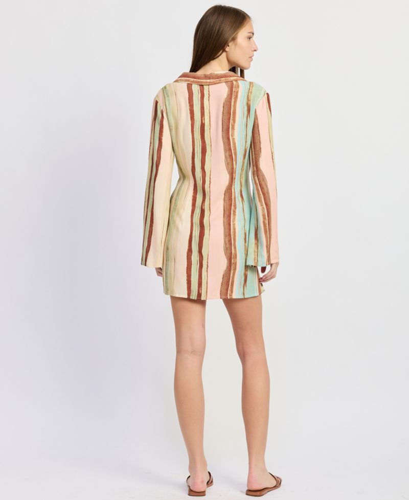 Women's Lana Long-Sleeve Mini Dress