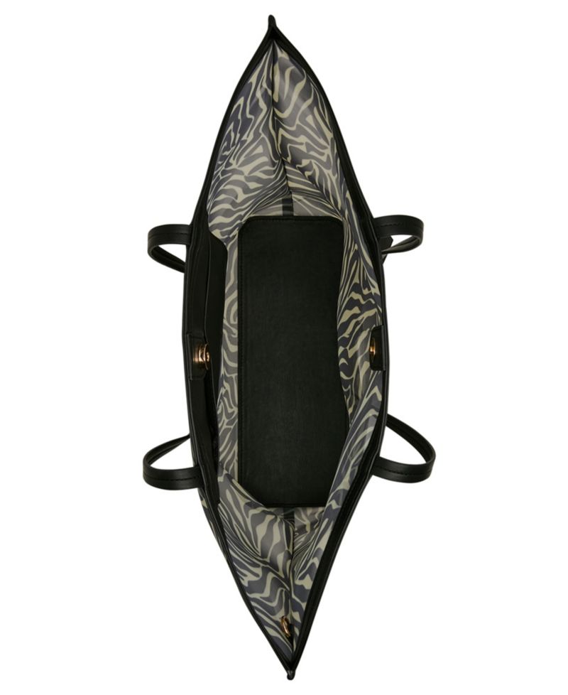 Printed Medium Tote Handbag