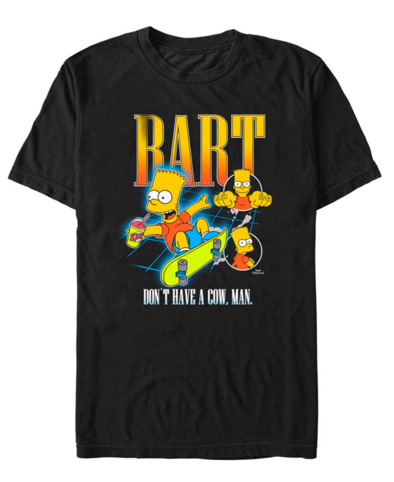 Men's Bart Flying Short Sleeve T-Shirt