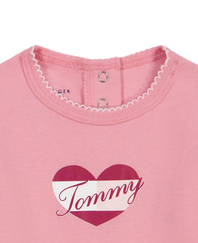 Baby Girls' Long-Sleeve Jacket, T-Shirt and Pants, 3-Piece Set