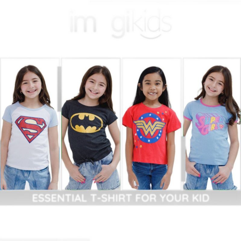 Girls' Glitter Graphic T-Shirt