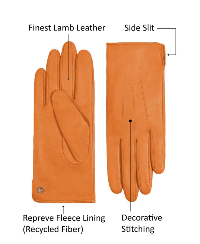 Premium lambskin leather glove "CARLA"
