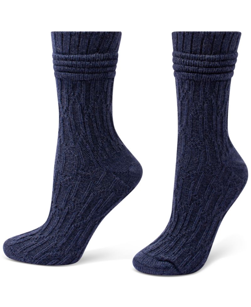 Women's Bubble Cable Boot Sock 2 Socks, 2-Pack