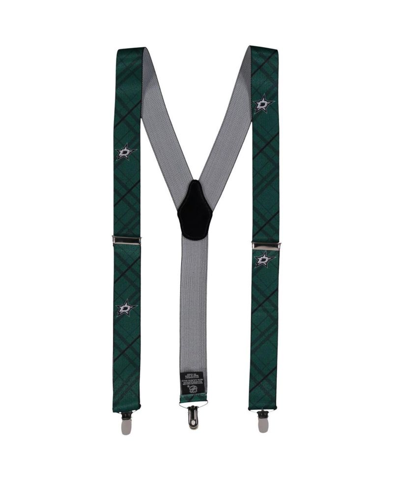 Men's Green Dallas Stars Suspenders