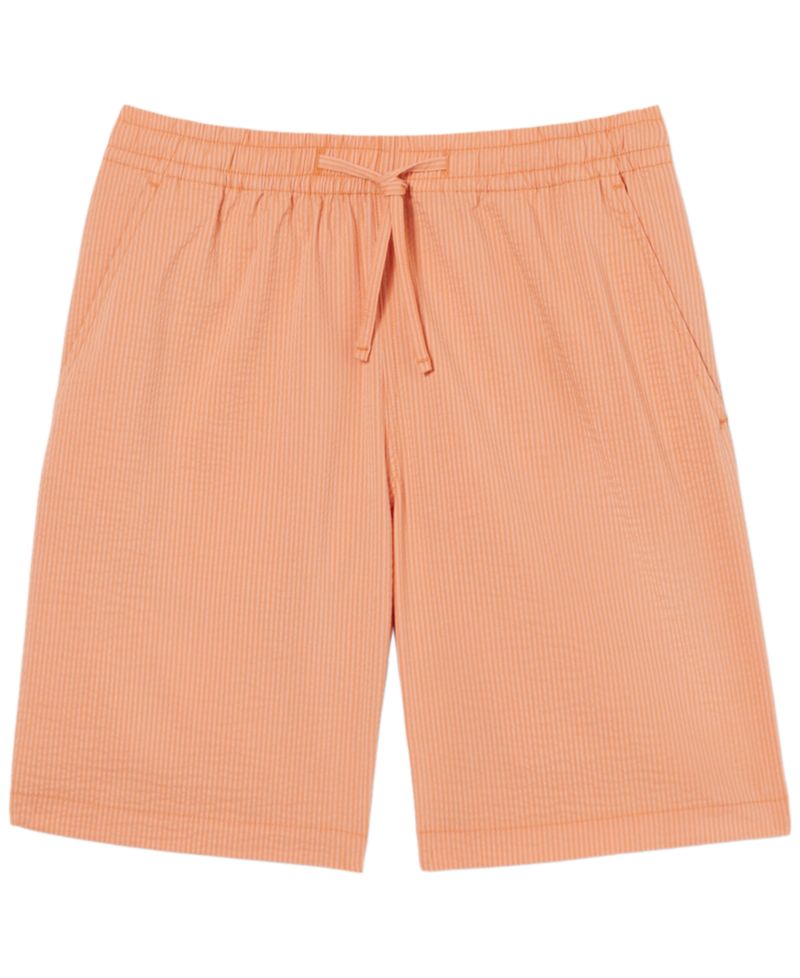 Men's Seersucker Relaxed-Fit Shorts