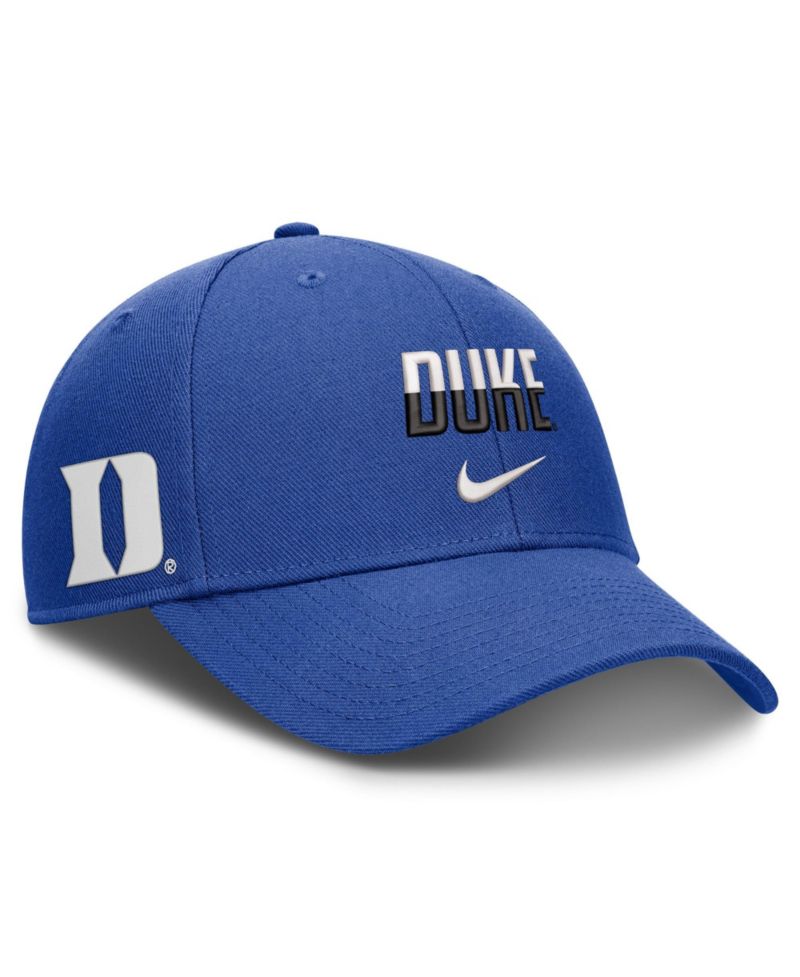 Men's and Women's Royal Duke Blue Devils 2026 On-Field Gameday Rise Adjustable Hat