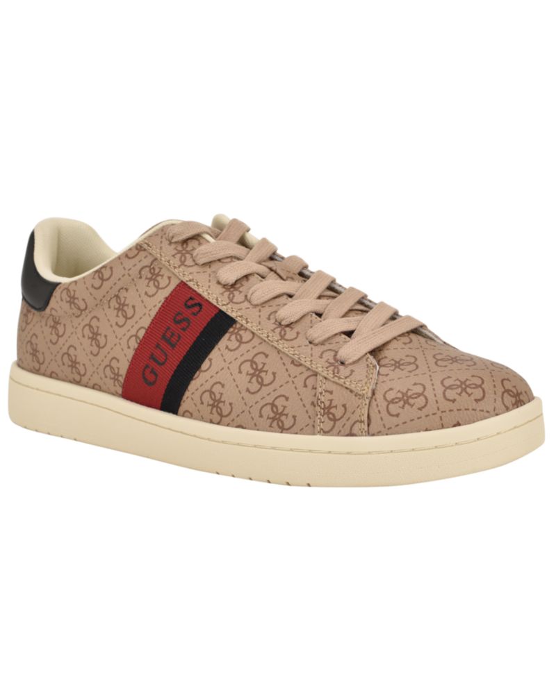 Men's Lawrenzz Branded Lace-Up Casual Sneakers