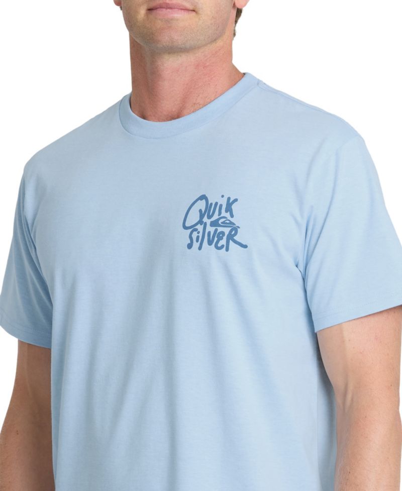 Men's Ringspun Cotton-Blend Crewneck T-Shirt