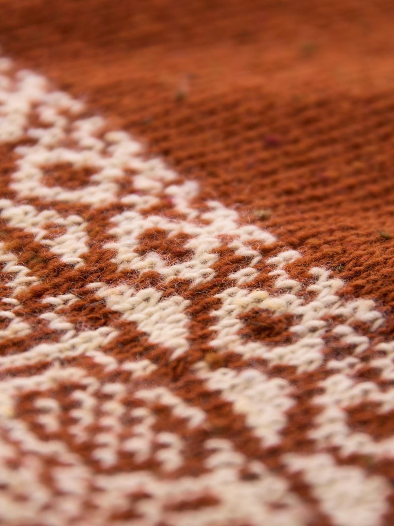 Women's Donegal Fair Isle Yoke Sweater