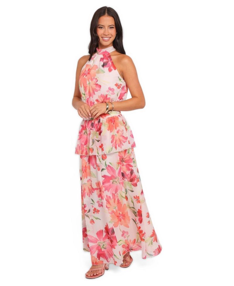 Women's Martha Halter Sleeveless Maxi Dress