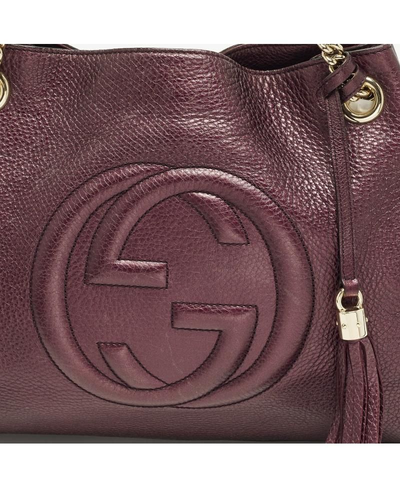 Bamboo Shopper Leather Tote